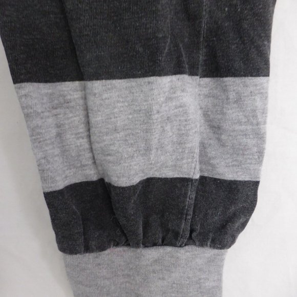 GEORGE, grey & black striped pajama pants, medium - Picture 4 of 5
